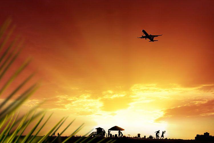 Flying to Anna Maria Island