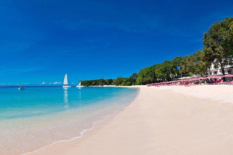 the beach at sandy lane