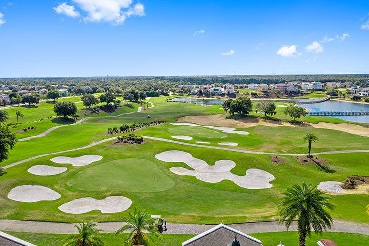 Orlando golf resort villa