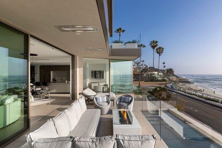 Coastal views from La Jolla 15 villa rental in San Deigo California