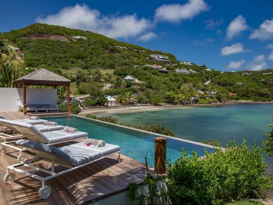 Oceanfront St Barts villas Villa Javacanou