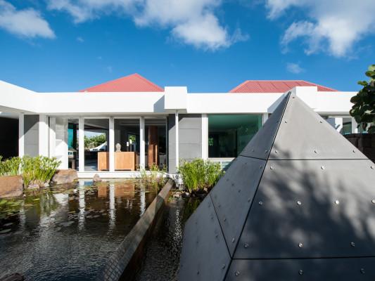 Villa Pyramide villas in Pointe Milou St Barts