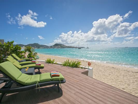 Vittoria St Martin beach villa rentals