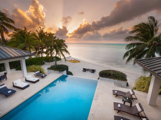 Sun Salutations beachfront villas Cayman Islands