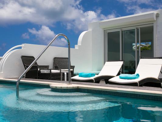 Blue Dove Cupecoy villas with pools