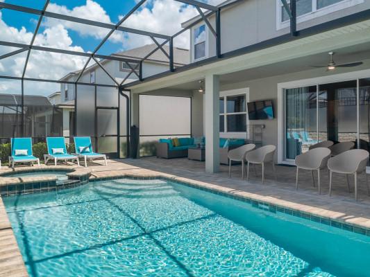 Solara Resort 368 5 bedroom vacation rental near Disney World