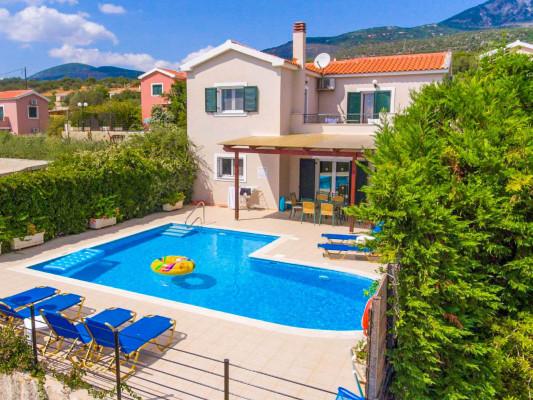Villa Thalia Sofia long term rentals in Kefalonia