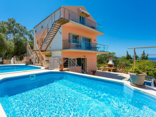 Villa Stephania  Paxos villas with pools