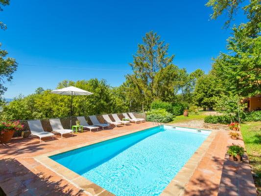 Villa Casa al Sol Florence villas with pools