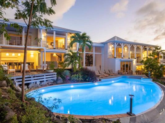 Caye Blanche St Martin villas
