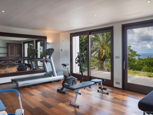 Villa Fleur de Mer Colombier villas with home gyms