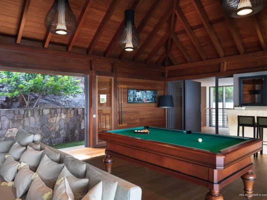 St Barts villas with game rooms Villa Mythique