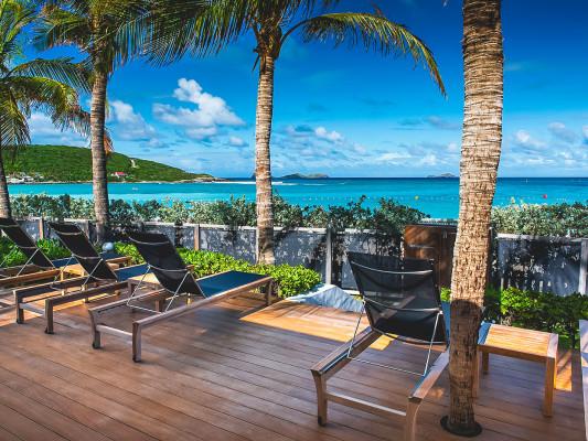 Villa BOM St Barts villas on the beach