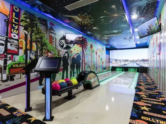 Fantasy Island Resort 1 vacation rental with bowling alley and game room