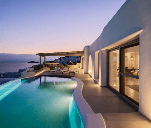 Villa Martini Mykonos private pool villas