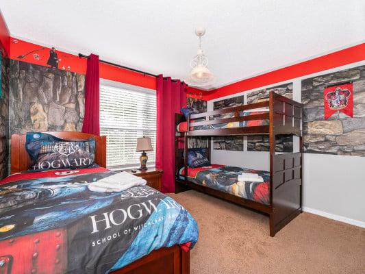 Emerald Island Resort 127 rentals with themed rooms for Harry Potter fans