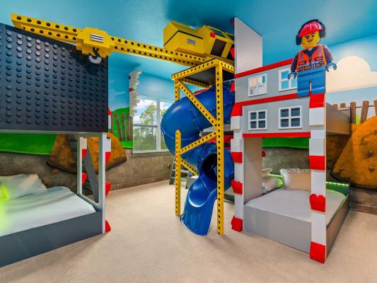  Orlando homes with Legoland-themed rooms - Villatel Village 56