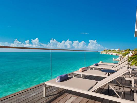 La Mer Villa South sea view house rentals Providenciales