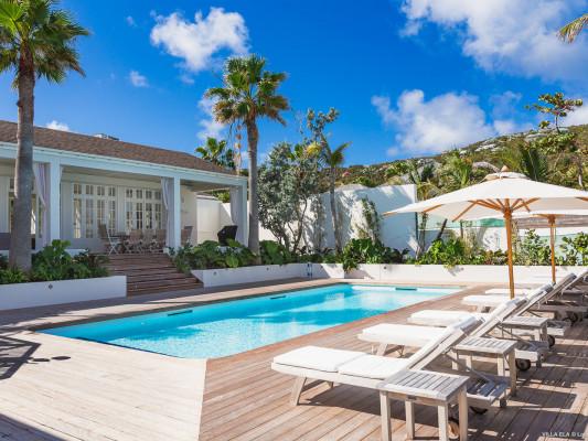 St Barts villas with staff Villa Ela