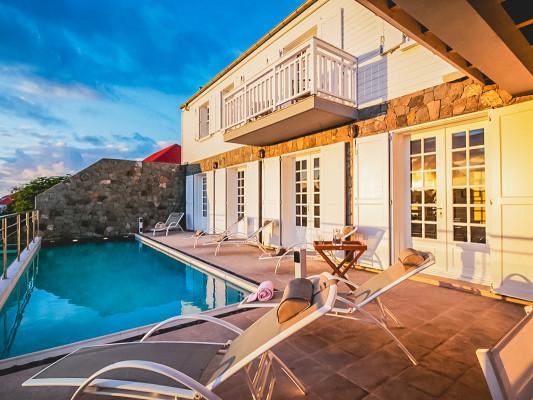 Villa La Maison sur le Port Gustavia villas with pools