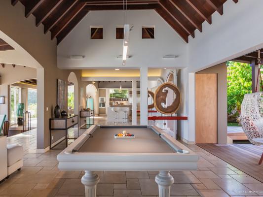 St Barts villas with game rooms Villa Acamar