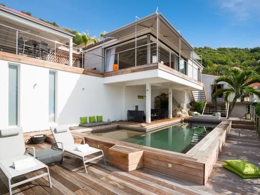 Villa Casaroc Gustavia villas