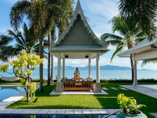 Maenam 5089 beachfront villas in Thailand