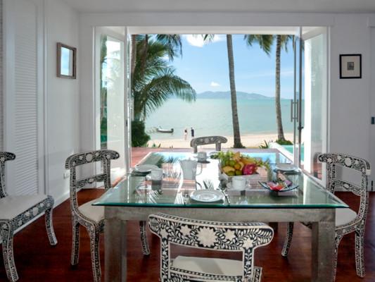 Bophut 4125 beachfront villas in Thailand