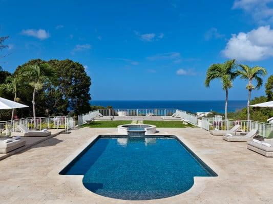 Villas in Barbados with private pools High Breeze