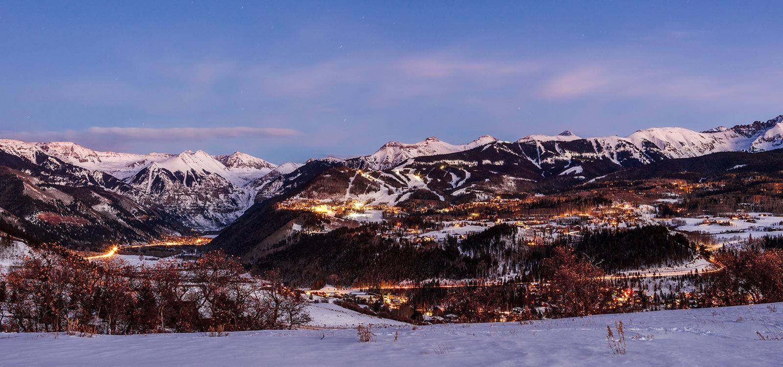 Beautiful mountain village