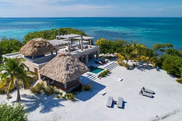 Best time to visit Belize, Gladden Private Island Belize, Top Villas