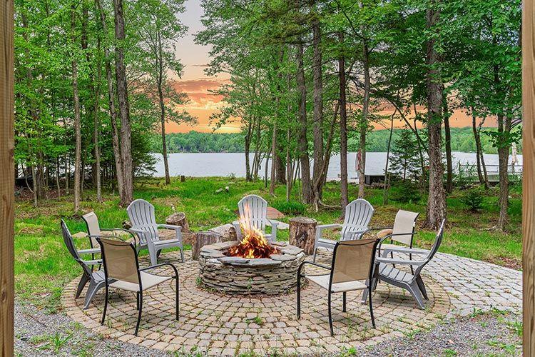 Lakefront Pocono Lake