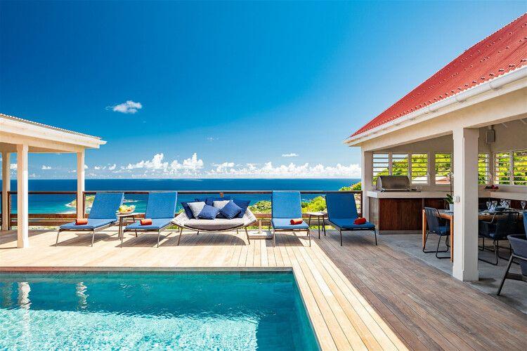 Vitet vacation rentals with pool, Roy poolside, Top Villas