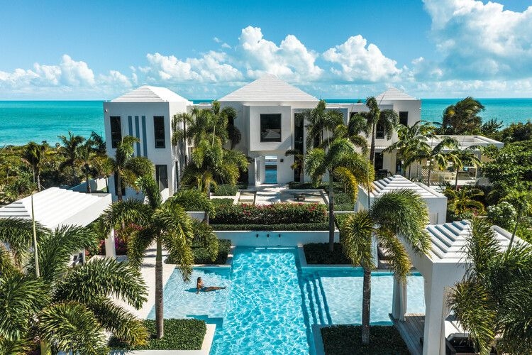 Resorts in Turks and Caicos, Providenciales, Long Bay Beach, Top Villas