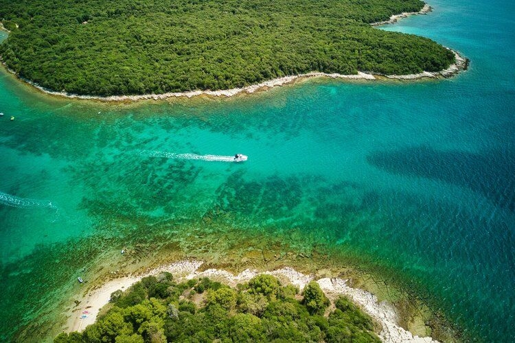 Beaches in Croatia, Istria coastline