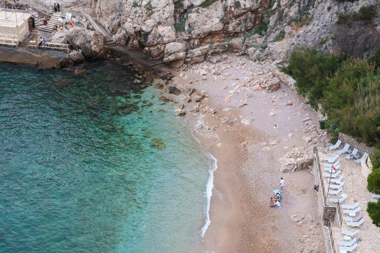 Bellevue Beach, best beaches in Dubrovnik, Top Villas