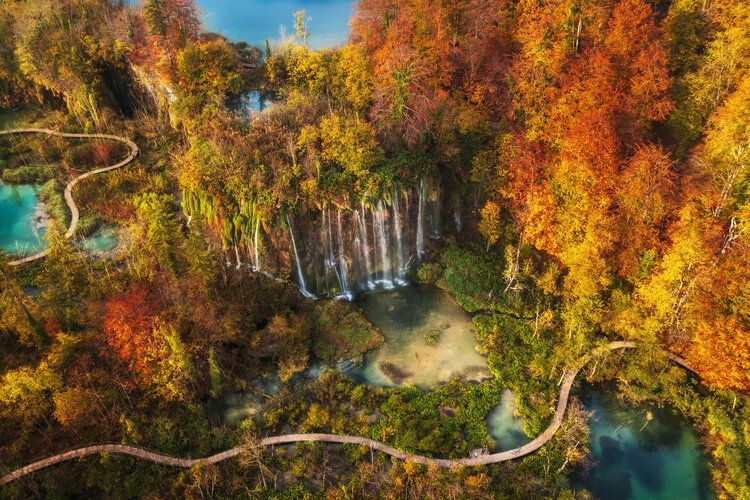 Best time to visit Croatia, autumn colour in the national parks, Top Villas