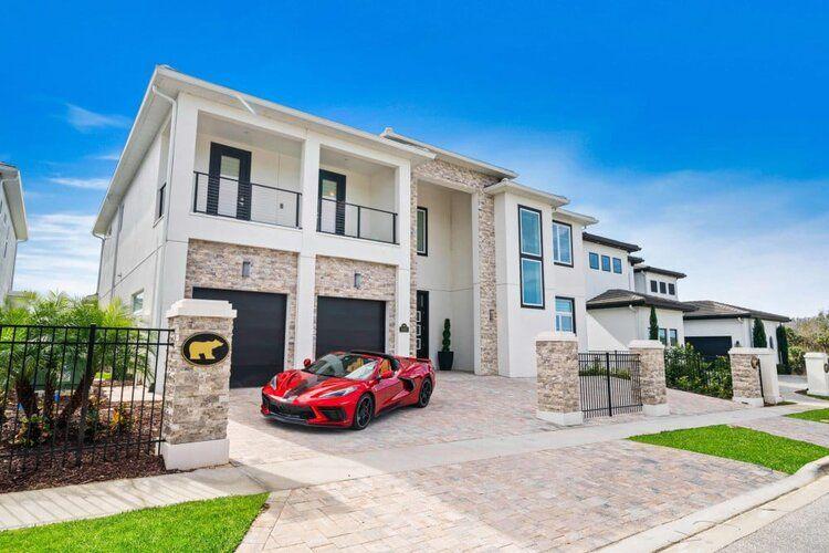 Facade of the brand new Orlando accommodation Bears Den 1703 in Orlando