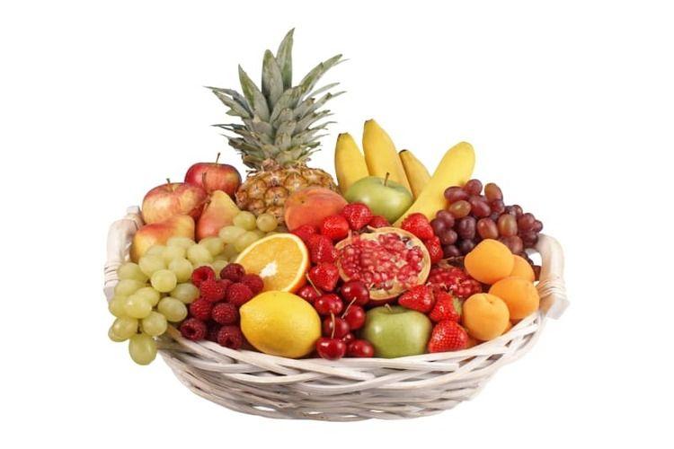 Pre-arrival groceries, fresh fruit basket