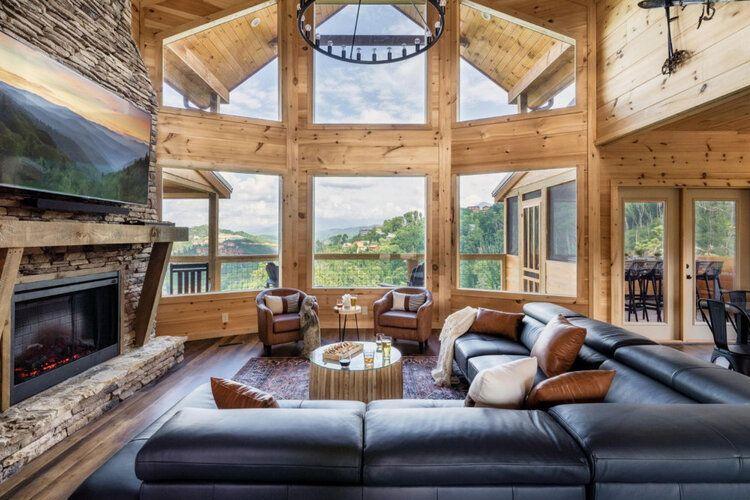 Gatlinburg cabins, mountain view, Gatlinburg 176, Top Villas