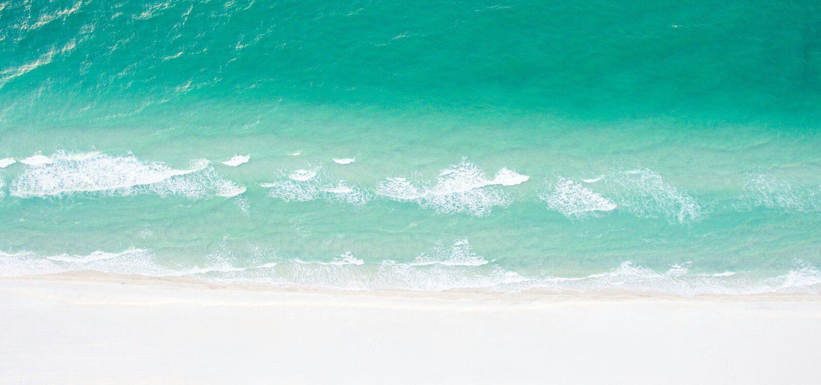 Beach scene, Gulf Place vacation rentals, Top Villas