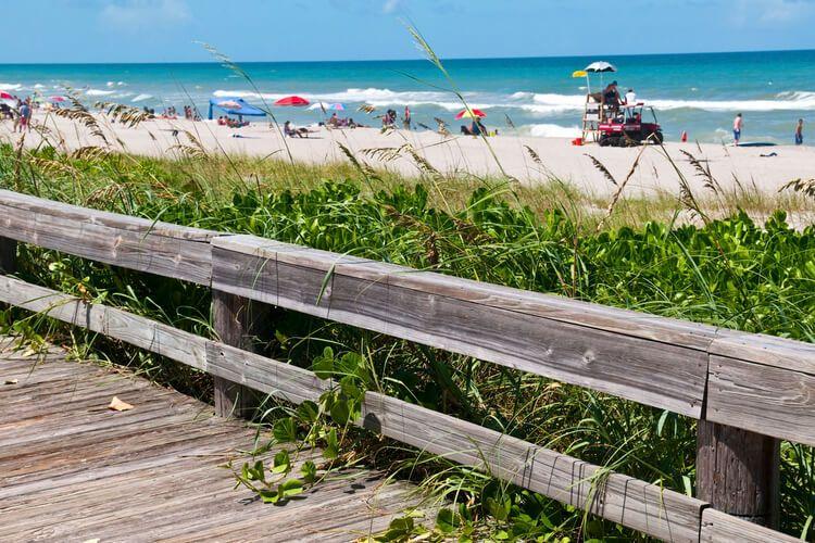 Ocean view from the boardwalk