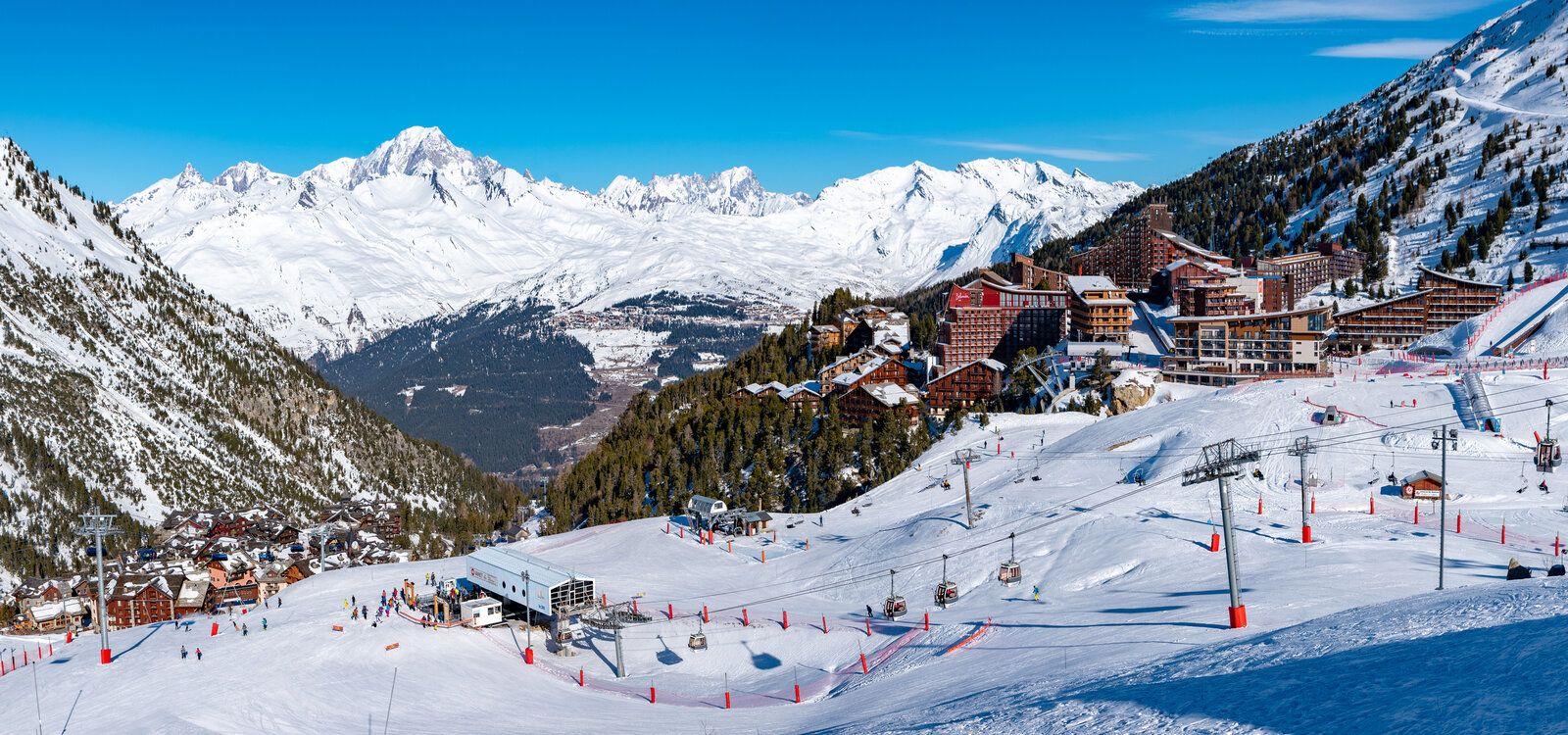 Les Arcs accommodation, ski slopes, Top Villas