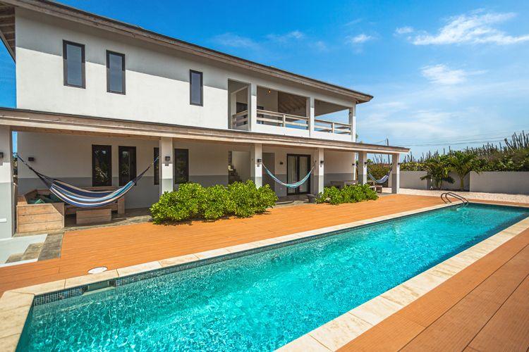 Noord Aruba vacation rentals with private pools - Aruba 38 villa with long, thin private pool