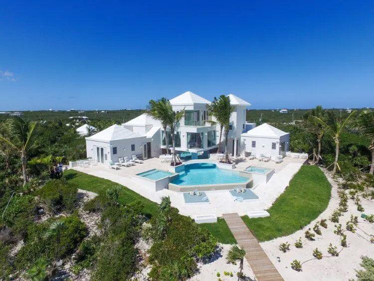 Pearls of Long Bay Estate large white villa