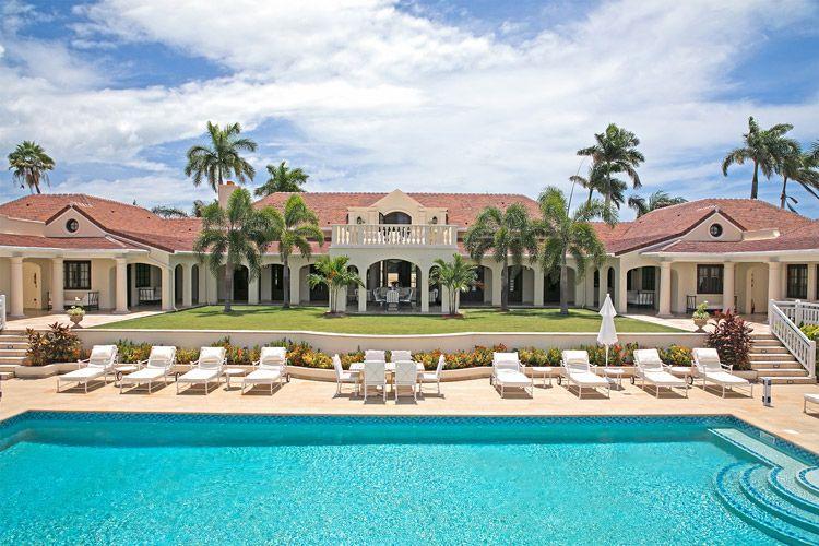 Chateau des Palmiers Plum Bay villa with pool