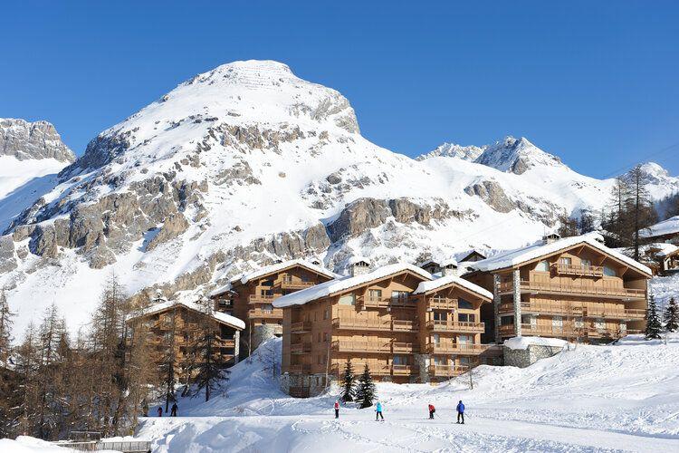 Resort view, the best time to visit Val d'Isere, Top Villas