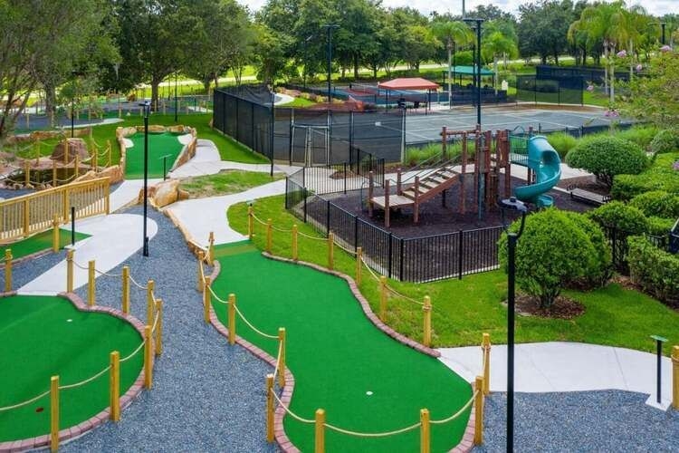Reunion Resort amenities, mini golf