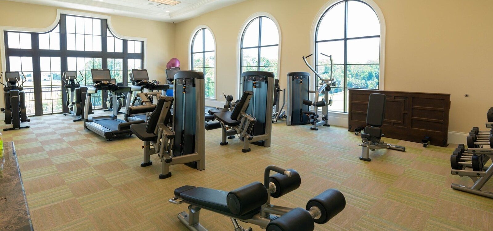 Reunion Resort fitness center, Reunion Resort gym, Seven Eagles
