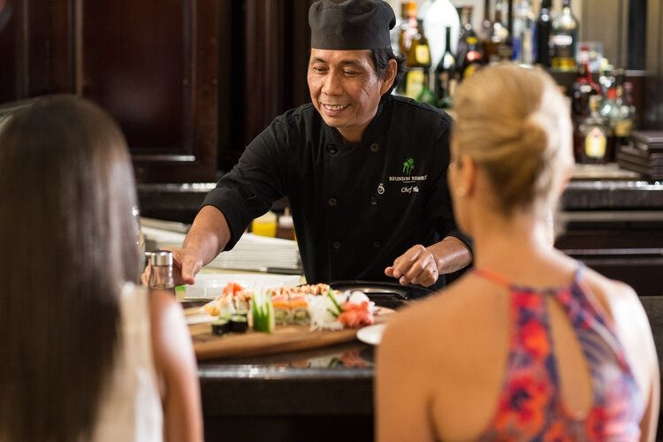 Reunion Resort restaurants, Sushi restaurant, Top Villas